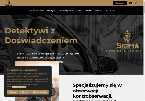Biuro Detektywa sigma Kraków Katowice Cały Kraj Biuro Detektywa sigma Kraków Katowice Cały Kraj