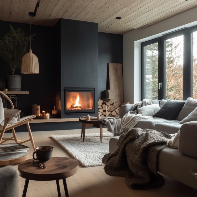 Architektura hygge: przytulne i komfortowe wnętrze