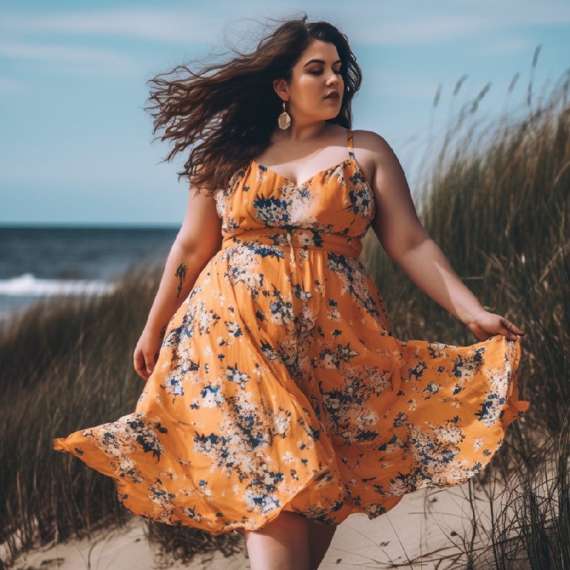 Modna odzież na lato dla puszystych