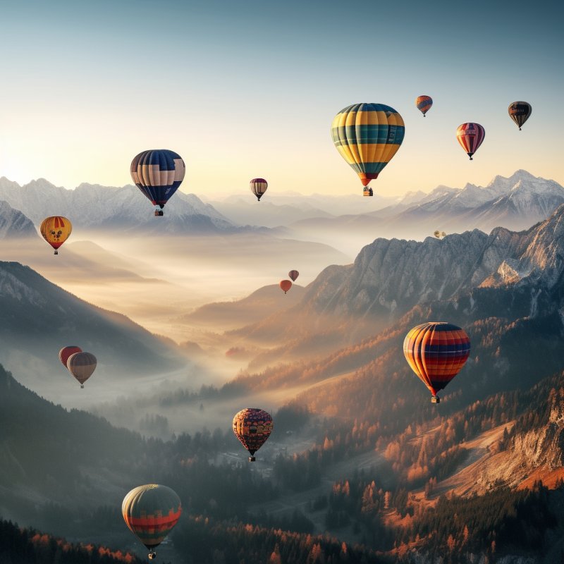 Zawieś się na chmurach: fascynujący świat lotów balonem