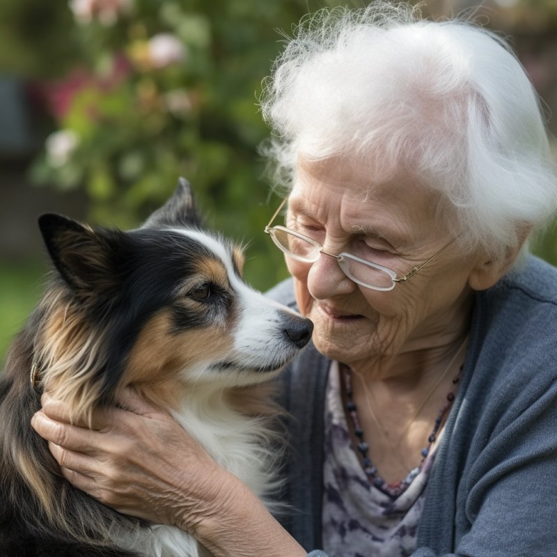 Zwierzęta domowe jako towarzysze dla osób starszych