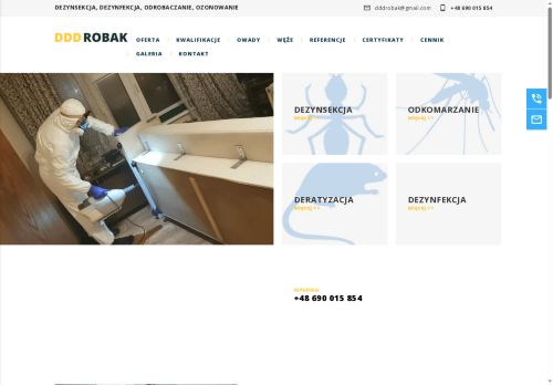DDD Robak Team Dezynsekcja Parczew