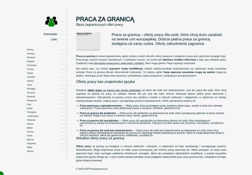 Dobrze płatna praca za granicą, jakie zawody są poszukiwane